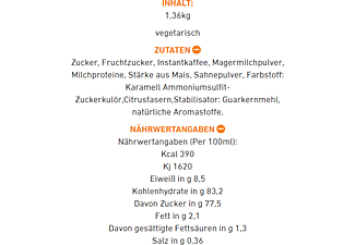 MONIN Le Frappé de Monin Base 1.36 Coffee