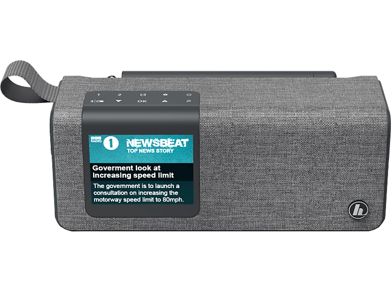 Hama Radio Digitale Portable Fm/dab/dab+ Bluetooth Gris (00173191)