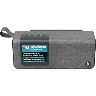 HAMA Draagbare digitale radio FM/DAB/DAB+ Bluetooth Grijs (00173191)