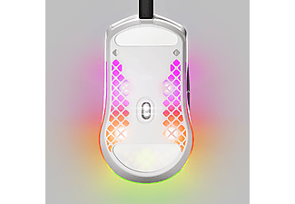 STEELSERIES Aerox 3 Snow Gaming Mouse Beyaz_4