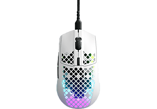 STEELSERIES Aerox 3 Snow Gaming Mouse Beyaz_0