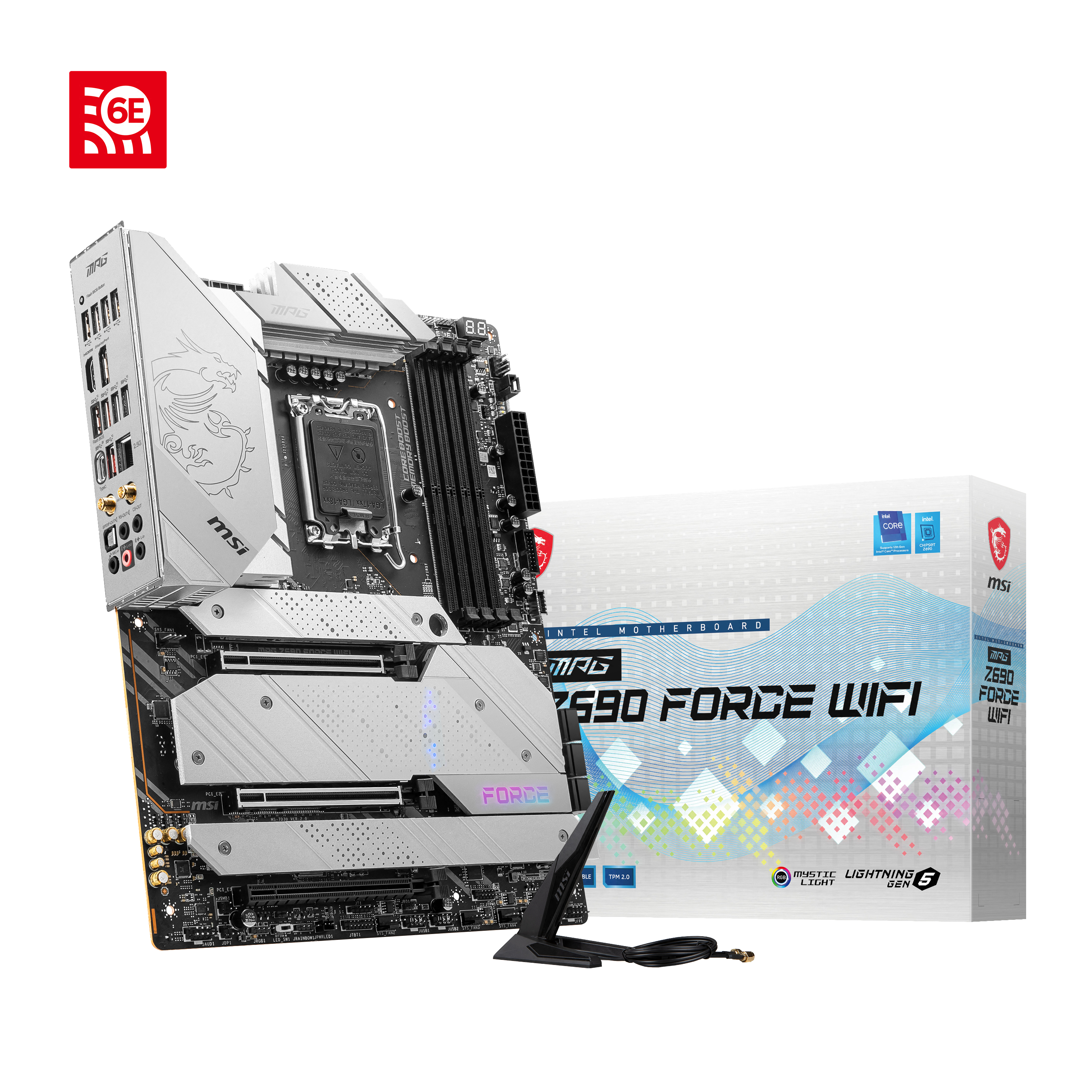 MSI MPG Z690 FORCE WIFI (7D30-006R) Mainboard Weiß