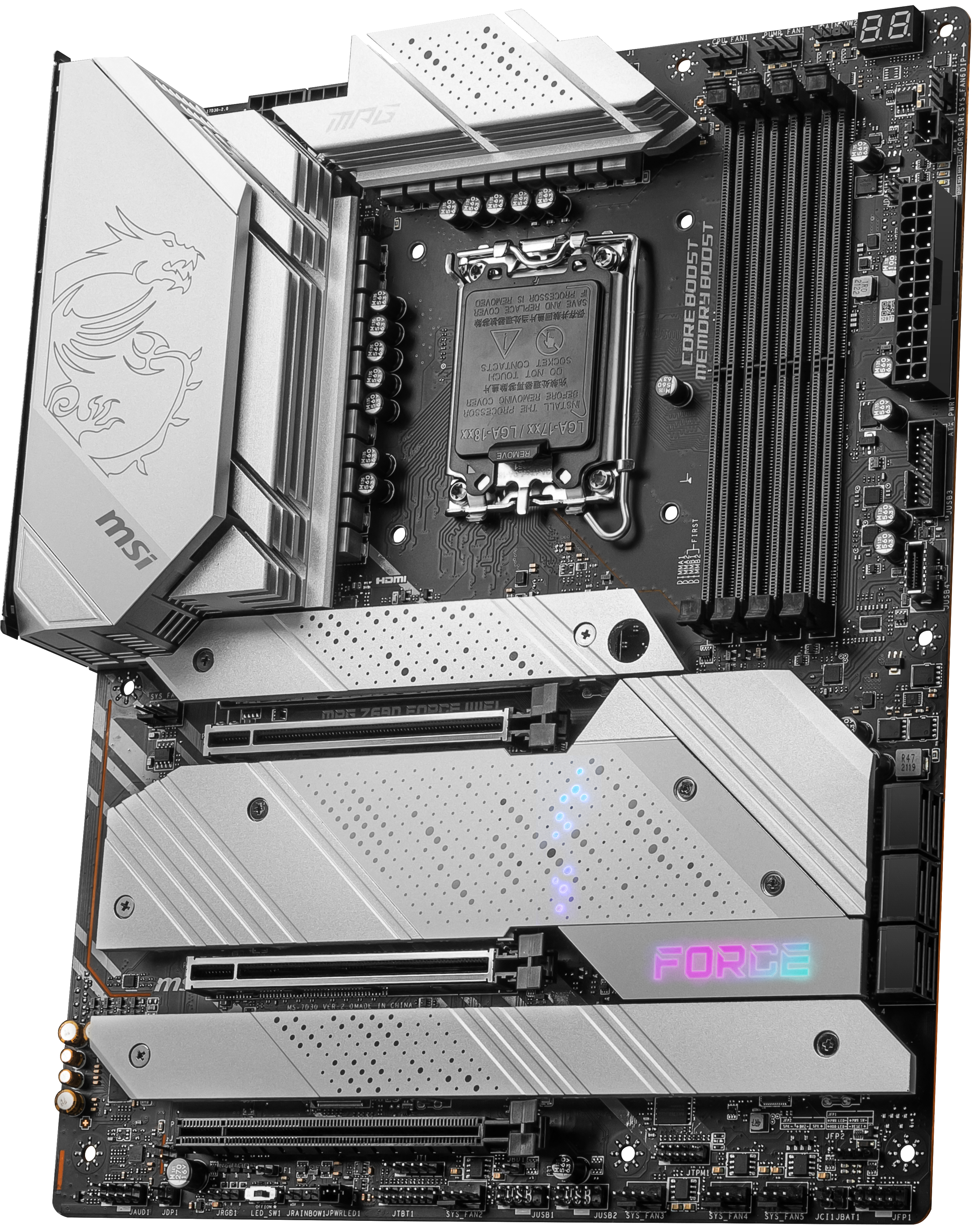 MSI MPG Z690 FORCE WIFI (7D30-006R) Mainboard Weiß