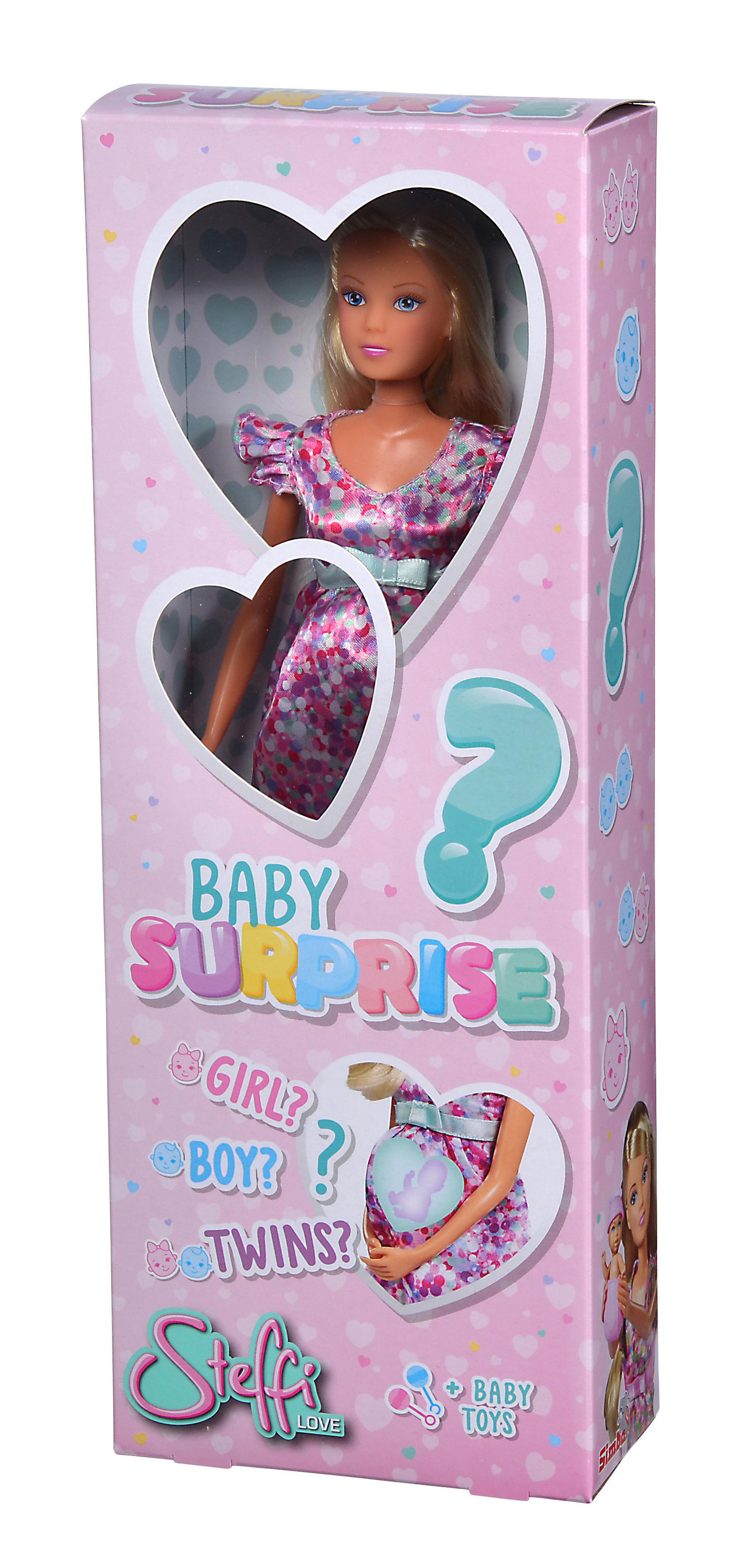 Love SIMBA Surprise Puppe Baby Steffi Mehrfarbig TOYS