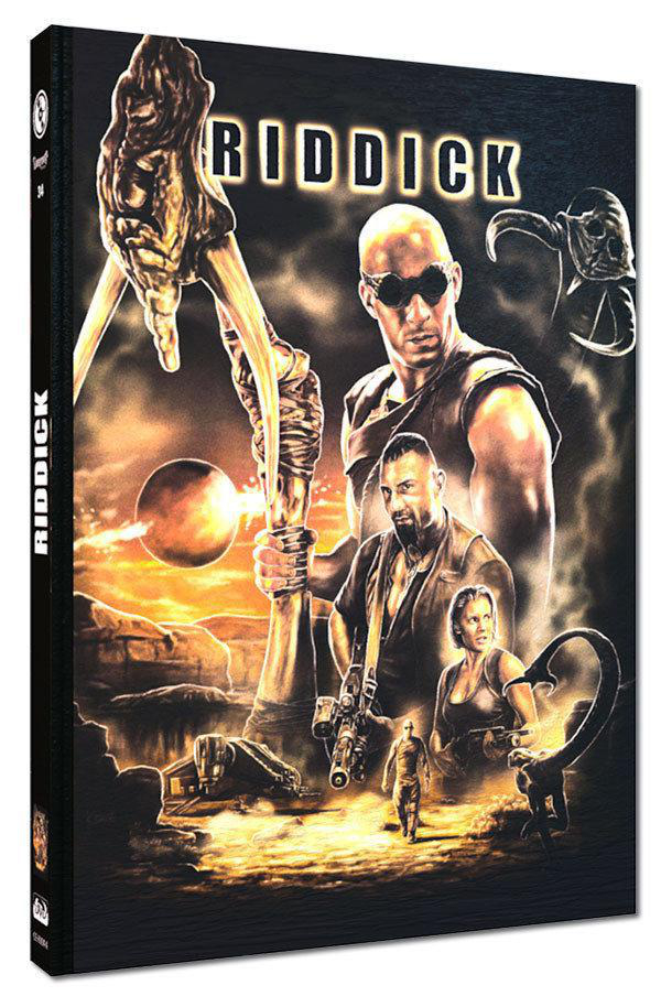 Riddick - Überleben Cover auf Wattiert - - seine 2-Disc DVD) Edition A Rache - - ist Mediabook Limited Blu-ray 222 Stück (