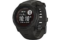 Reloj deportivo - Garmin Instinct Solar, Negro, 45 mm, 0.9", Carga solar, Bluetooth, ANT+, 16GB, 10 ATM