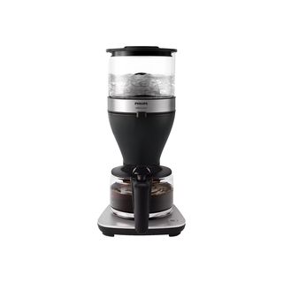 PHILIPS HD5416/60 Café Gourmet mit Glaskanne, 1,25 Liter, 1800 Watt, Kaffeemaschine Schwarz