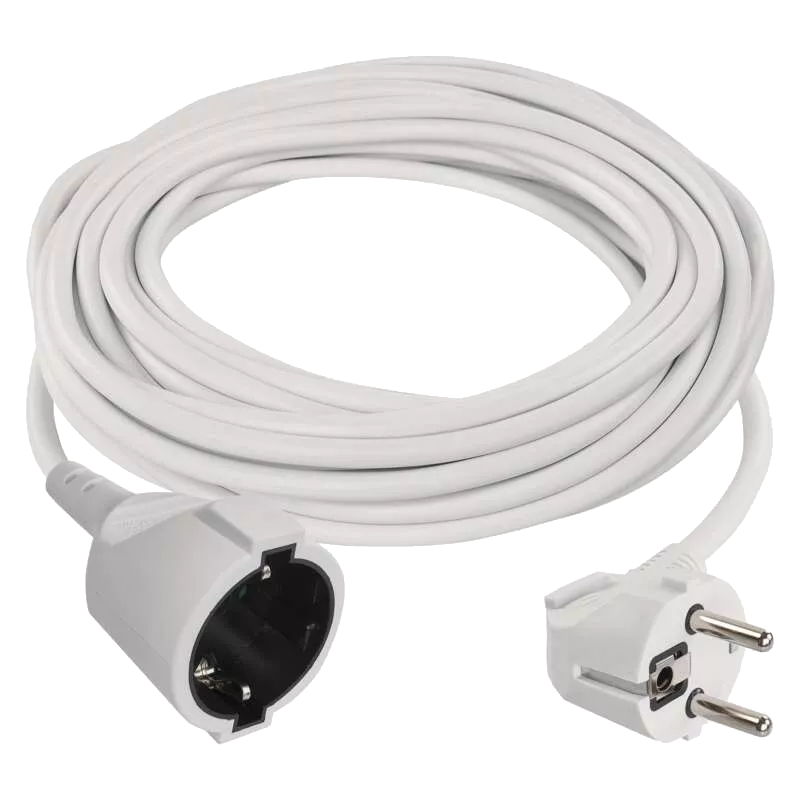 EMOS Hosszabbító 1 aljzat, 10 méter, 3x1,5mm2, fehér (P0120R)