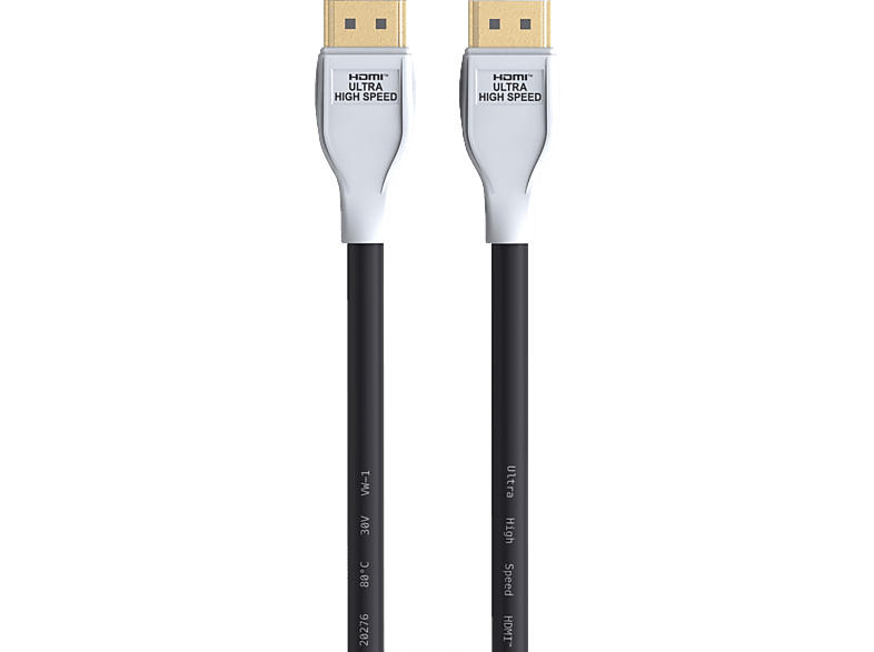 MediaMarkt, Powera 1520481-01, Hdmi Kabel, Schwarz/Weiss, Gaming & VR, Playstation, PS5 Zubehör, weiteres PS5 Zubehör, PA1520481-01