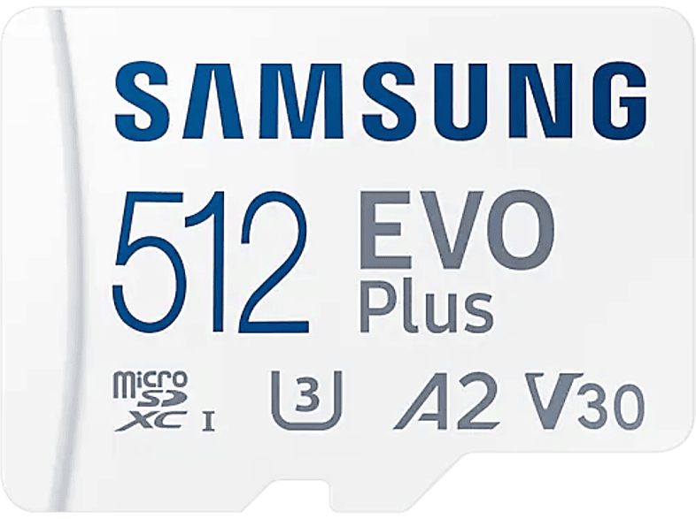 Samsung Geheugenkaart Microsd Evo Plus (2021) 512 Gb V30 (mb-mc512ka/eu)