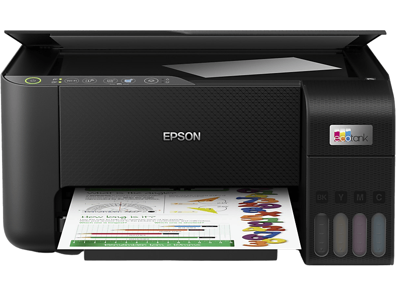 Ofertas, chollos, descuentos y cupones de Impresora multifunción - Epson EcoTank ET-2814, 33 ppm B/N, 15 ppm Color, 5760 x 1440 ppp, Sin Cartucho, Negro