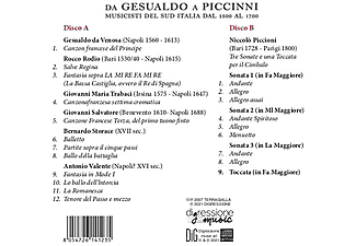Porfido Margherita - Musicisti Sud Italia dal 1500 al 1700  - (CD)
