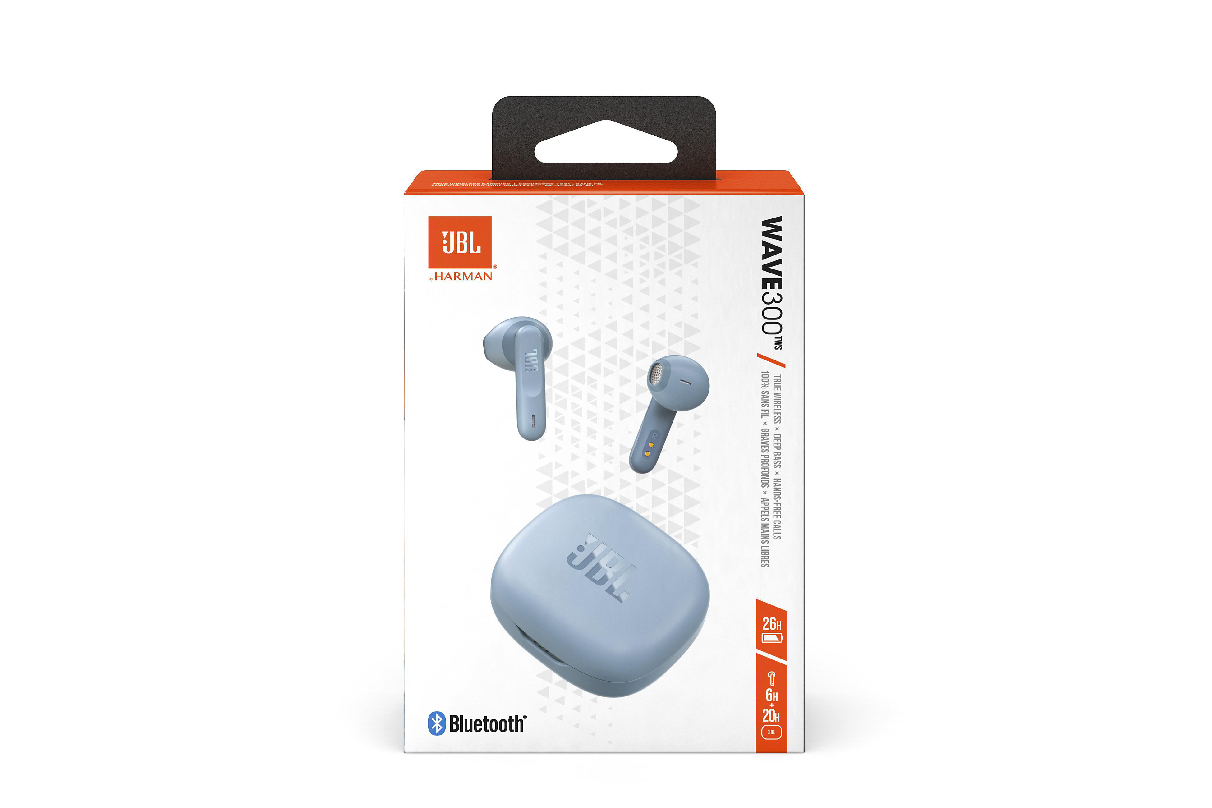 JBL WAVE 300 TWS, In-ear Kopfhörer Blau