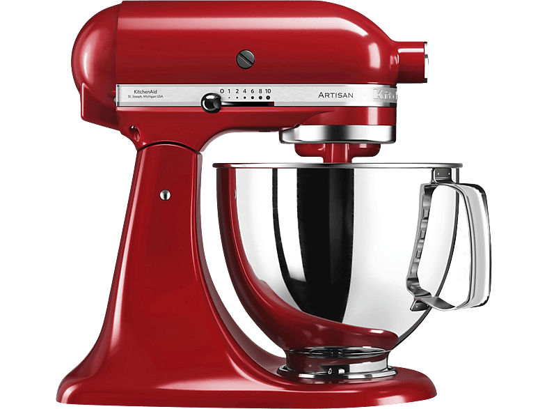 Batidora planetaria Smeg SMF02RDEU Color Rojo