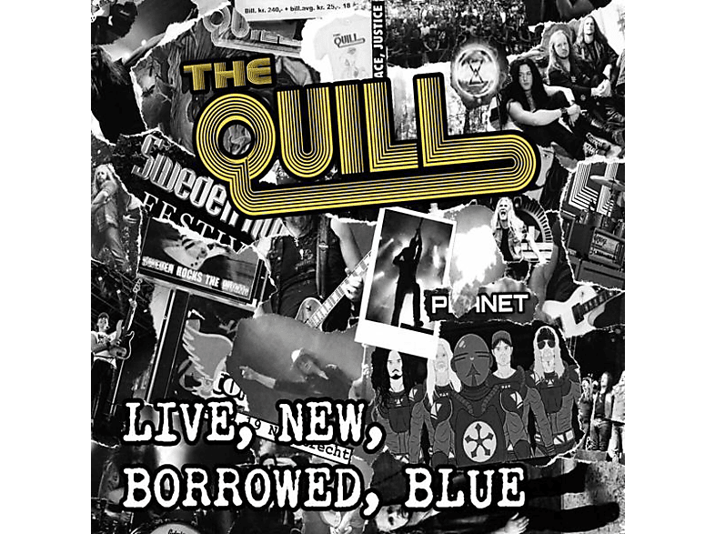 Quill - Live New Borrowed B+D16+D1:D39 - (CD)