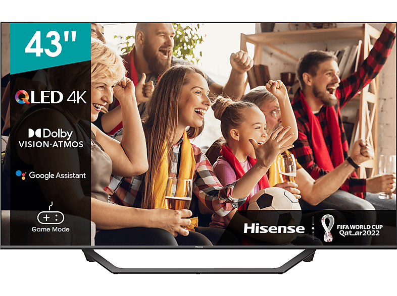 Hisense 43A7GQ QLED 4K HDR de 43"