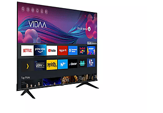 TV LED 58" - Hisense 58A6G, UHD 4K, VIDAA U 5.0, Smart TV, Dolby Vision, HDR10+, Control de voz, Negro