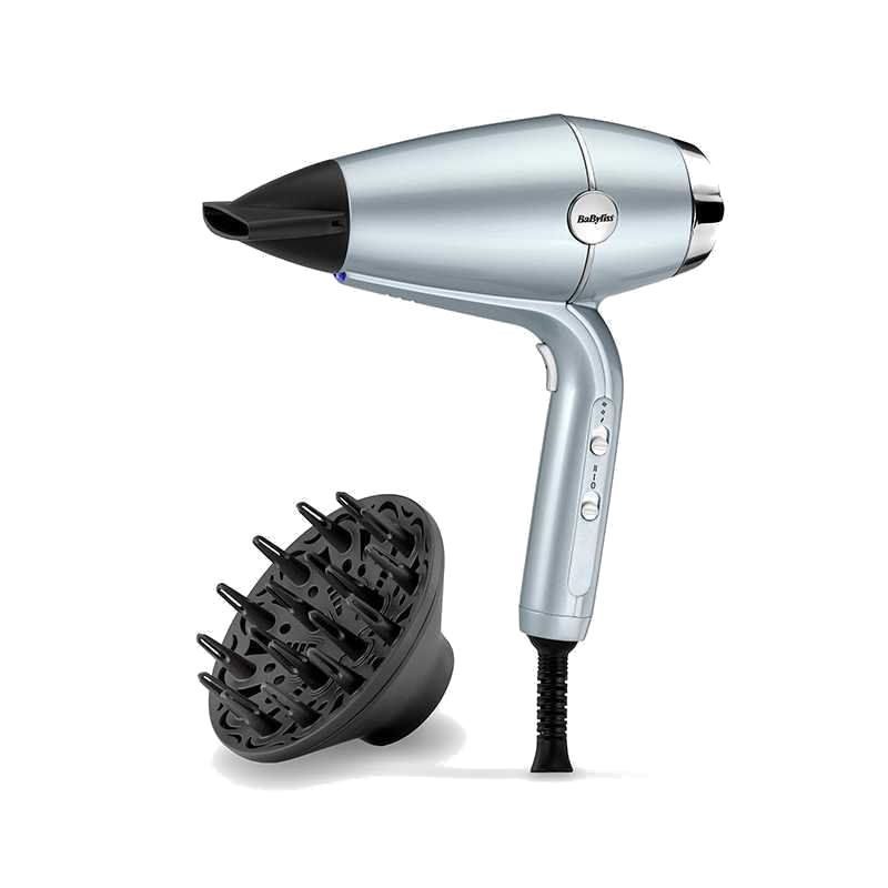 BABYLISS D773DE Hydro Fusion 2100W Saç Kurutma Makinesi Gümüş