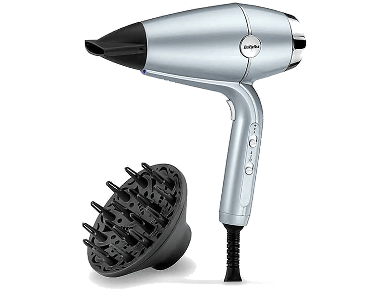 BABYLISS D773DE Hydro Fusion 2100W Saç Kurutma Makinesi Gümüş