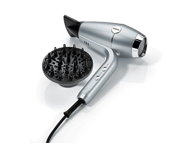 BABYLISS D773DE Hydro Fusion 2100W Saç Kurutma Makinesi Gümüş_1