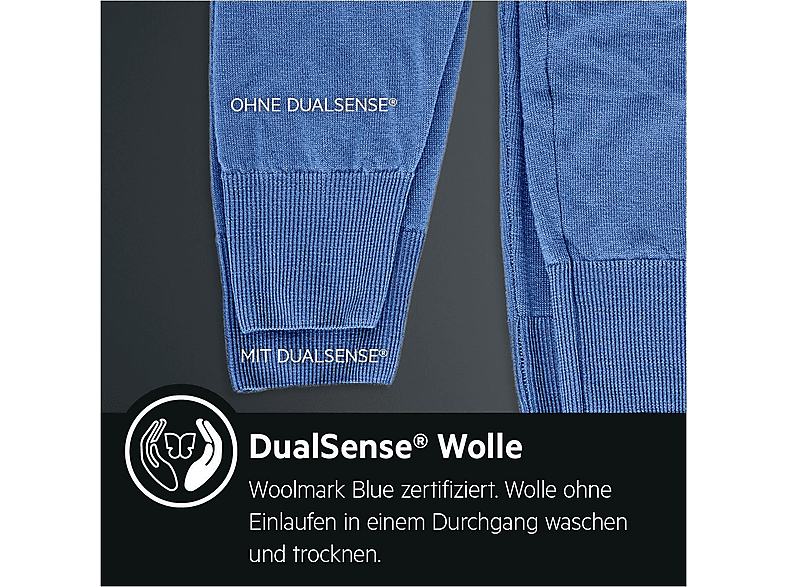 AEG L9WEF80690 Waschtrockner mit Wärmepumpentechnologie (9 kg / 6 kg, 1551 U/Min., freistehend, Weiß) — Foto 5 von 5