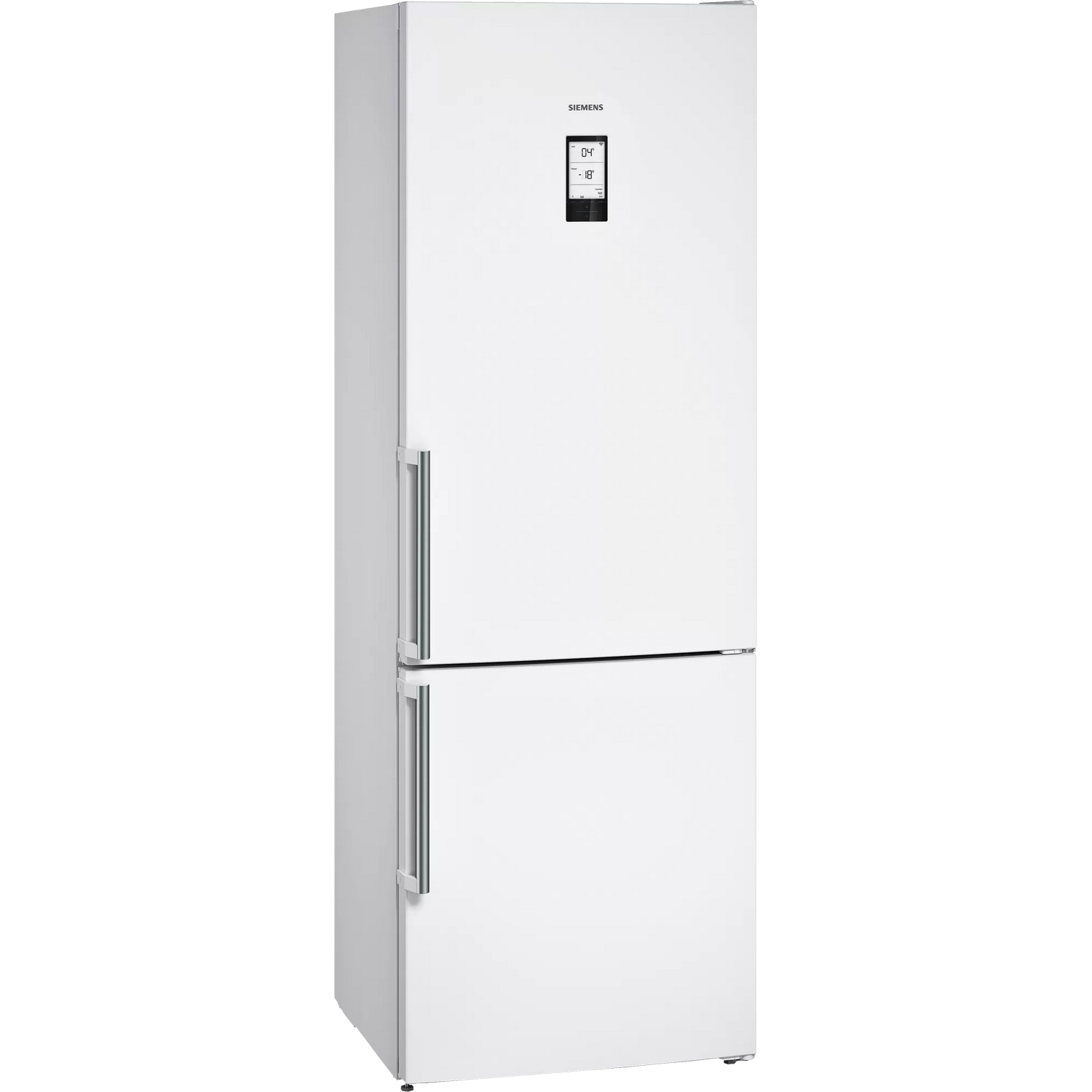 Frigorífico combi - Siemens KG49NAWEP, No Frost, 435 l, Independiente, Cajón hyperFresh, Blanco