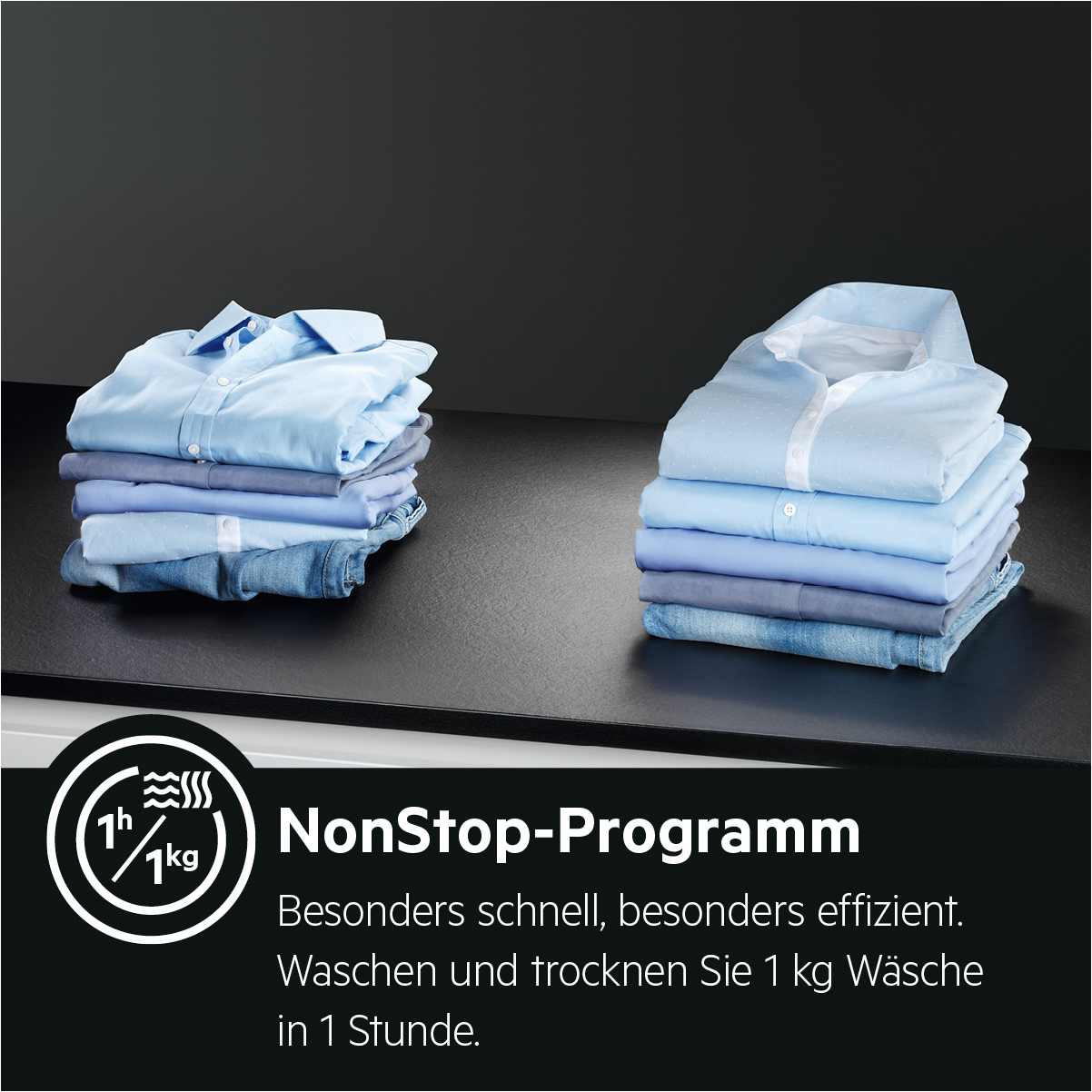 AEG L7WEF80600 Serie 7000 mit DualSense Trommelsteuerung Waschtrockner (10 kg / 6 kg, 1551 U/Min.)