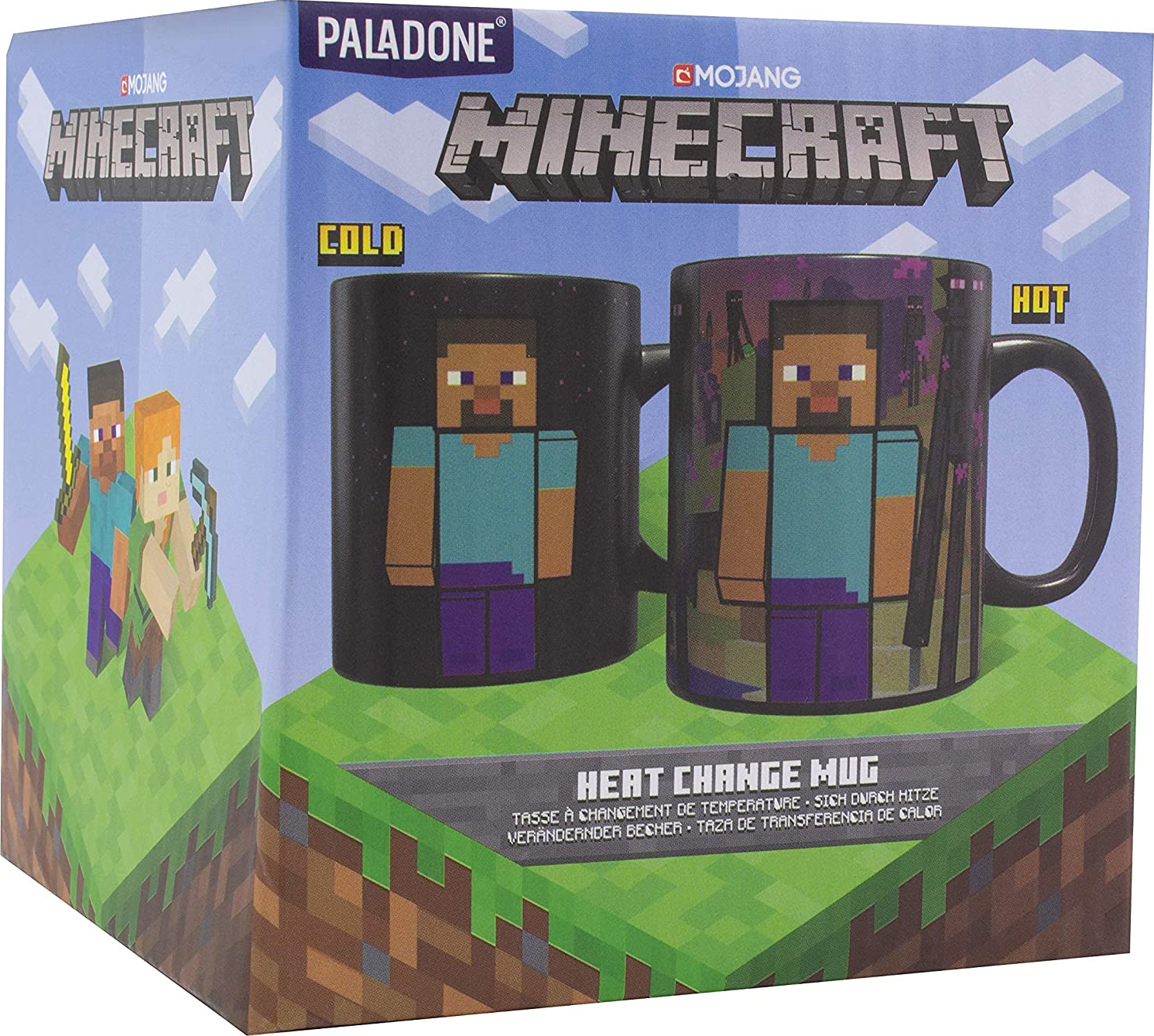 PALADONE Minecraft : Enderman (Heat Change Mug) - Tasse (Multicolore)