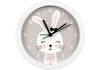 HAMA Lovely Bunny - Horloge de table pour enfants (Blanc)