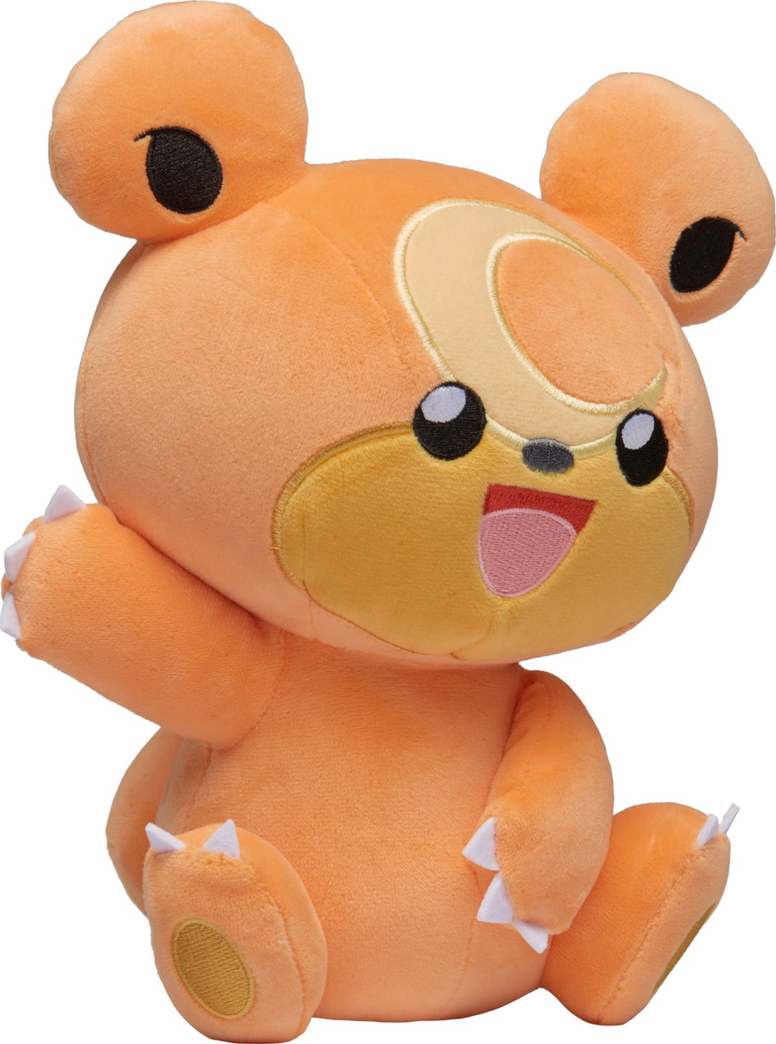 BANDAI NAMCO Pokémon - Teddyursa (20 cm) - Plüschfigur (Orange/Braun/Schwarz)