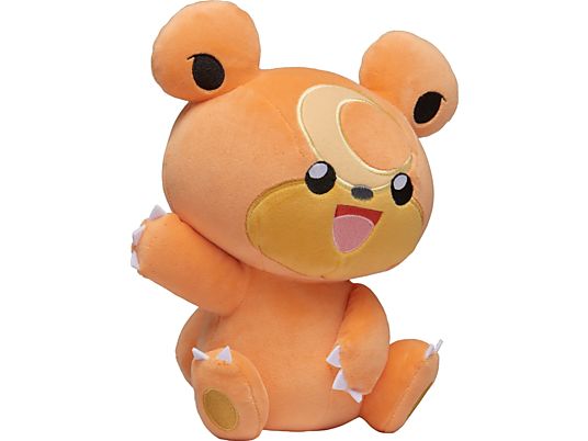 BANDAI NAMCO Pokémon - Teddyursa (20 cm) - Plüschfigur (Orange/Braun/Schwarz)