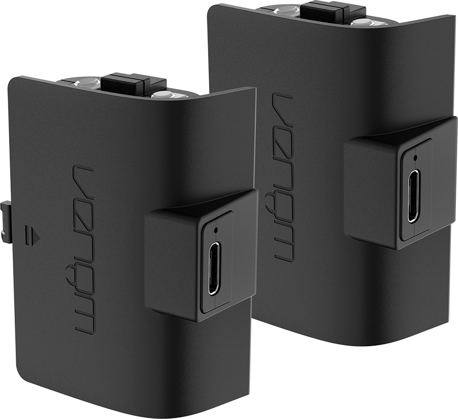 VENOM Xbox Series X/S és One kontroller akkumulátor csomag + töltőkábel, fekete (VS2883)