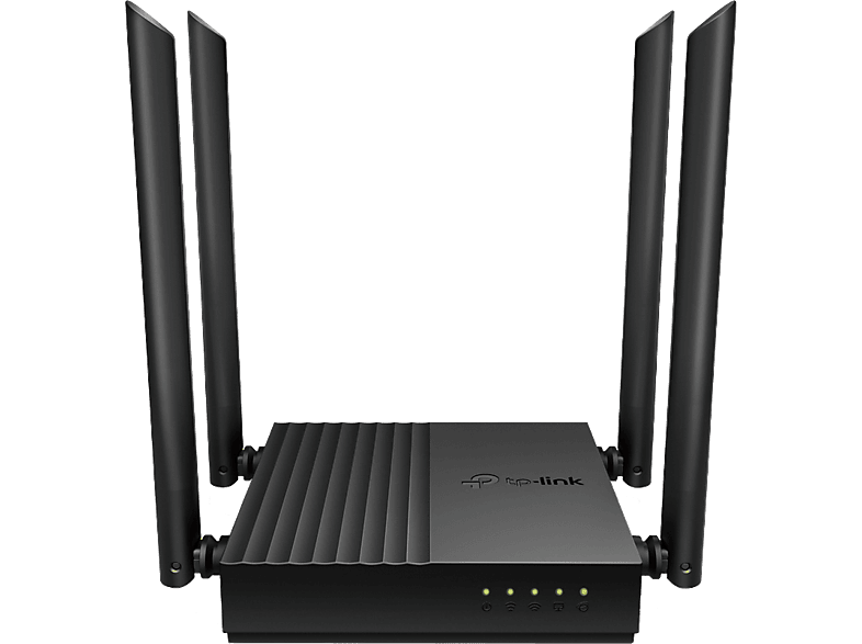 TP LINK Archer A64 AC1200 vezeték nélküli MU-MIMO Wi-Fi Router, fekete