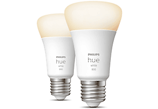 PHILIPS Hue White Ambiance E27 Doppelpack