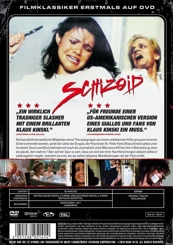 Schizoid DVD