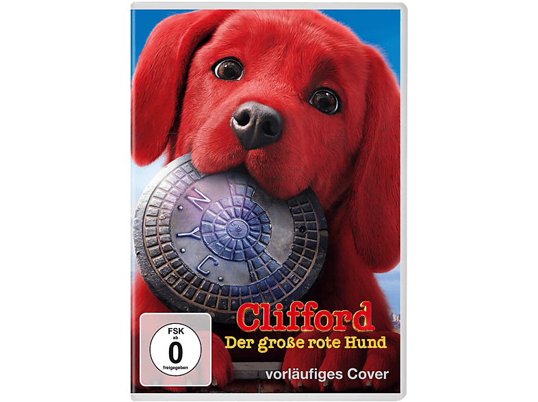 Der - Clifford Hund rote DVD große
