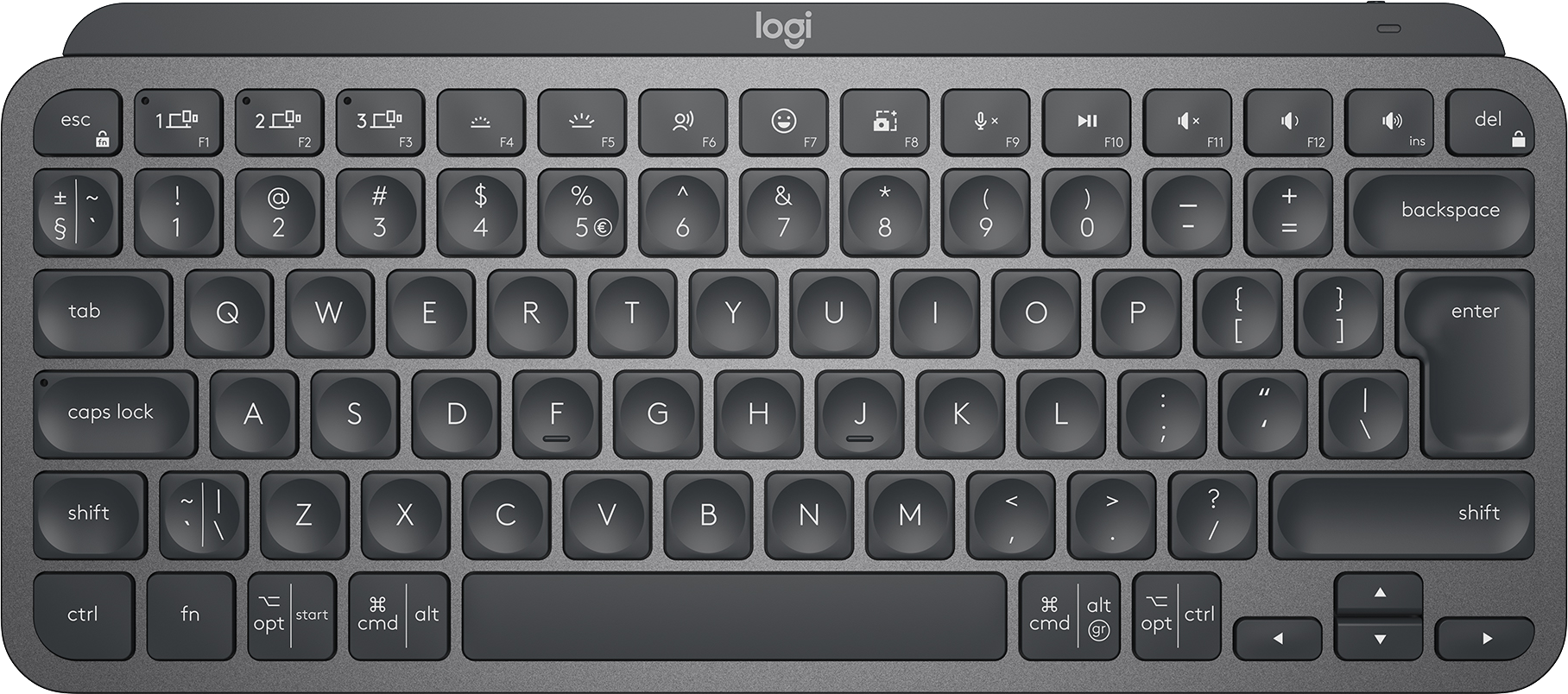Logitech Mx Keys Mini Toetsenbord Grafiet