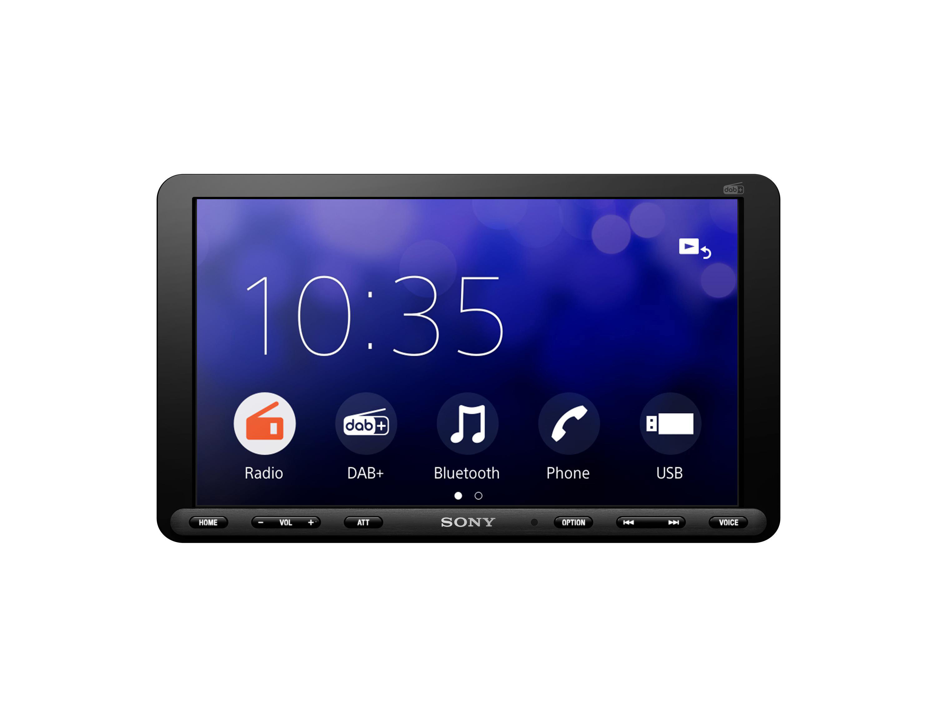 Antenne Media CarPlay/Android XAV-AX8150 SONY inkl. und Watt 9\