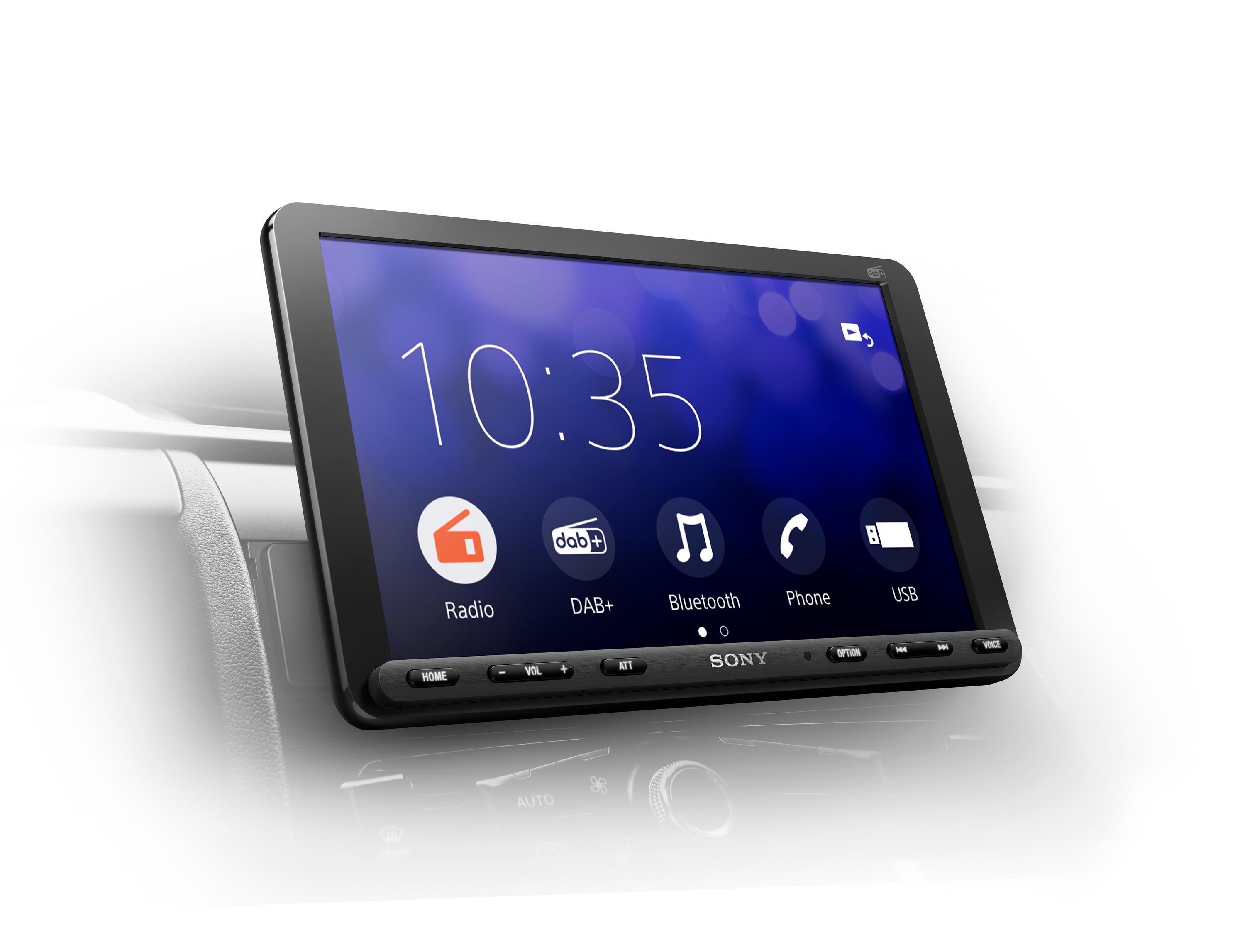 SONY XAV-AX8150 DAB+ CarPlay/Android Auto Display DIN, Watt Receiver HDMI inkl. 9\