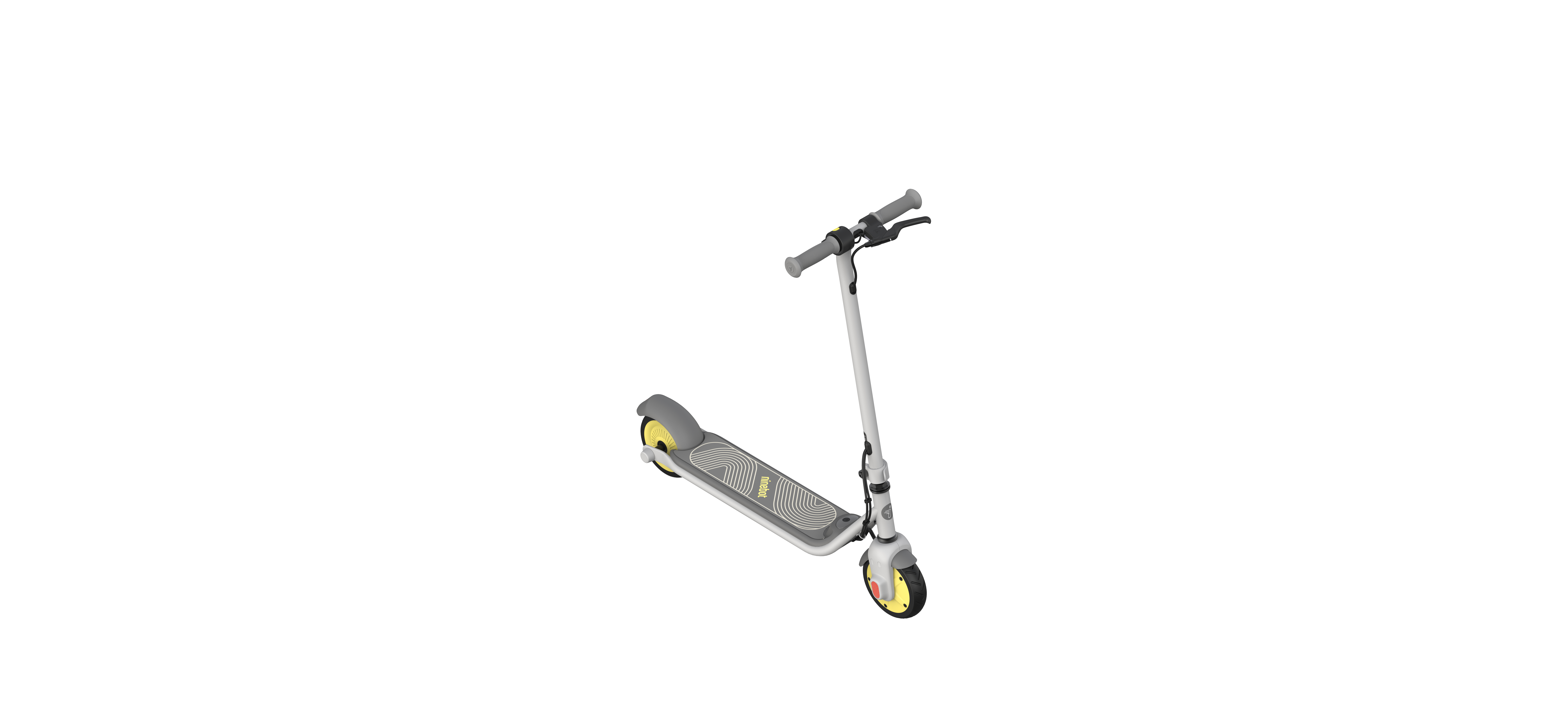 ZING E-KickScooter Segway E-KickScooter by Grau/Gelb NINEBOT C8
