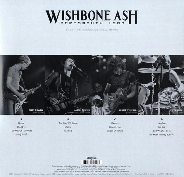 Wishbone Ash - Portsmouth 1980 (Black Vinyl 2LP)  - (Vinyl)