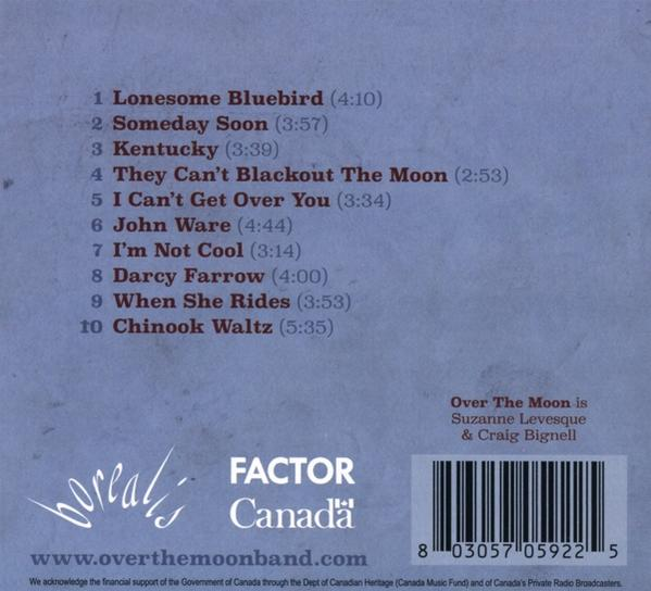 Over The Moon - Chinook Waltz  - (CD)