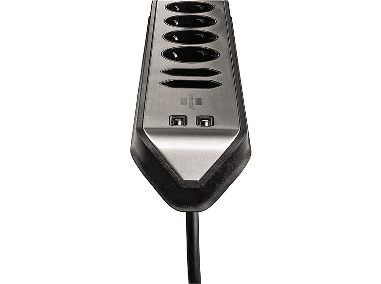 Thumbnail - BRENNENSTUHL 1153590610 ESTILO 6-FACH Ecksteckdosenleiste, 2 m