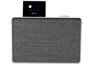 PURE DIGITAL Evoke Play - Digitalradio (DAB+, FM, Internet radio, Coton Blanc)