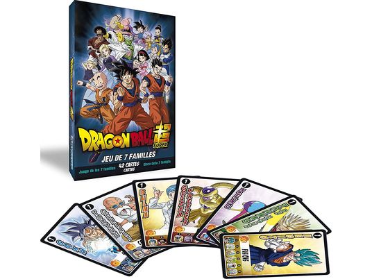 ABYSSE CORP Dragon Ball Super - Jeu de 7 familles (français) - Gioco di carte (Multicolore)