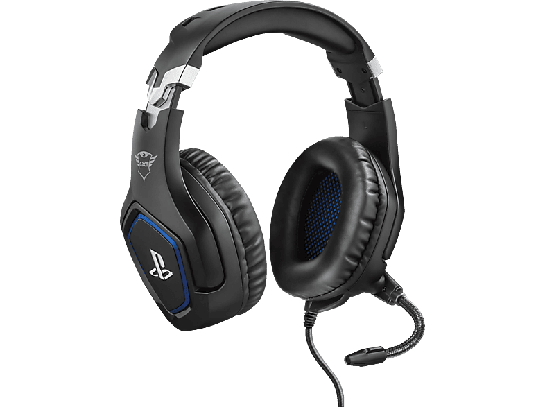 TRUST GXT 488 FORZE Overear Gaming Headset für PS4 und PS5 Schwarz