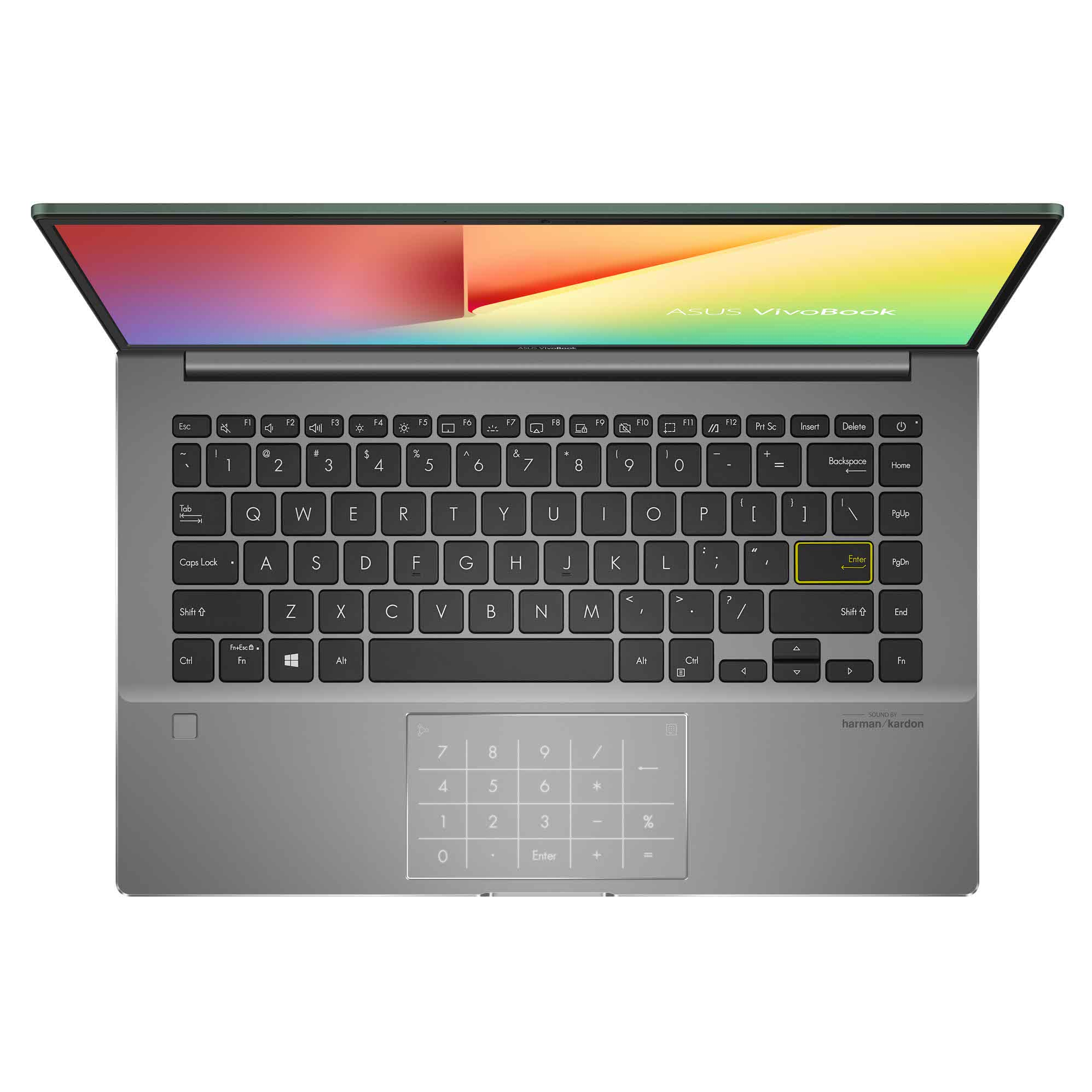 ASUS S435EA-KC031T/ Intel Evo Core i5-1135G7/ 8GB Ram/ 256GB SSD/ 14" Full-HD/ Windows 10 Home Laptop Koyu Yeşil