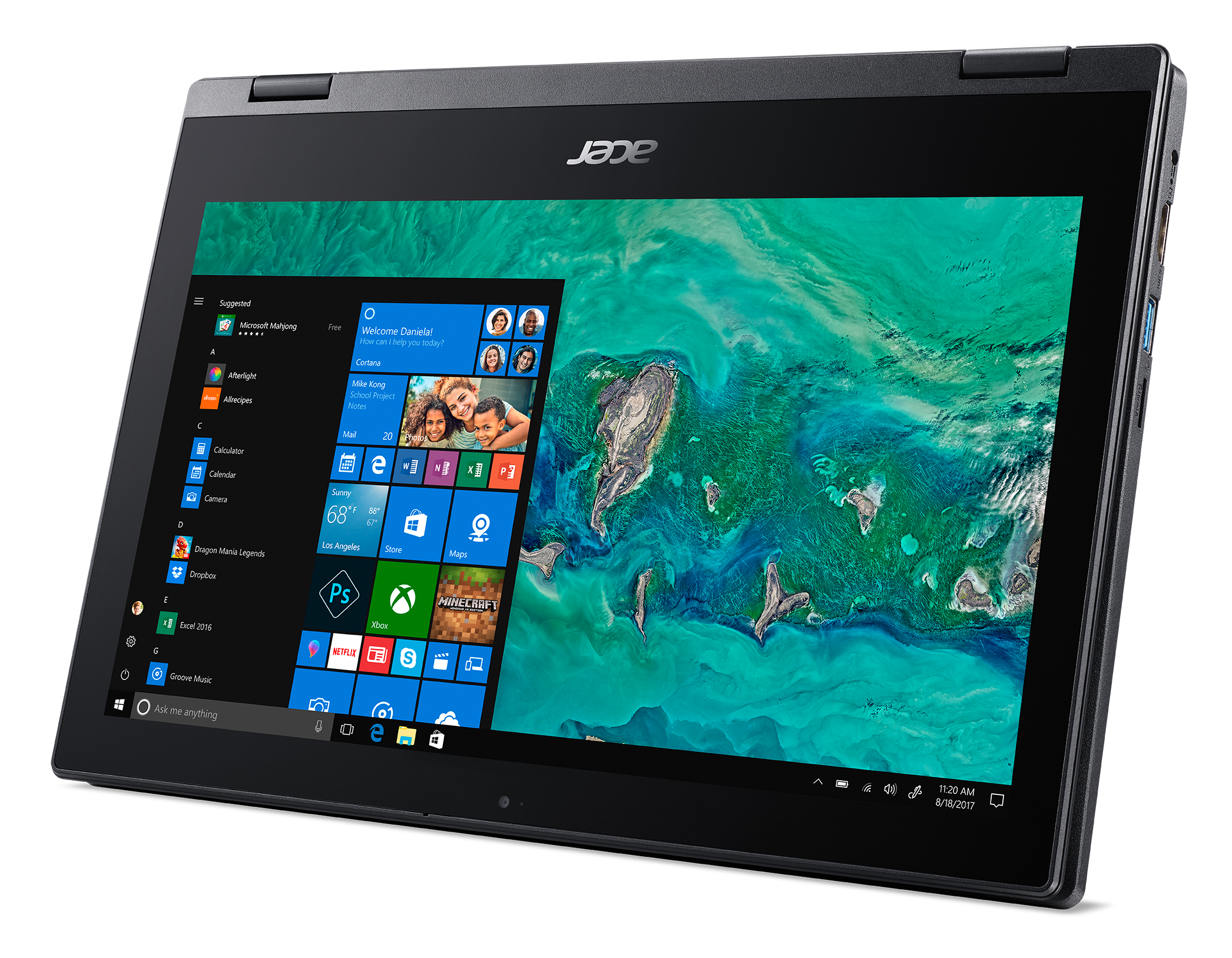 ACER Spin 1 SP111-33-C29E - 11.6 inch - Intel Celeron N4020 - 4 GB - 128 GB