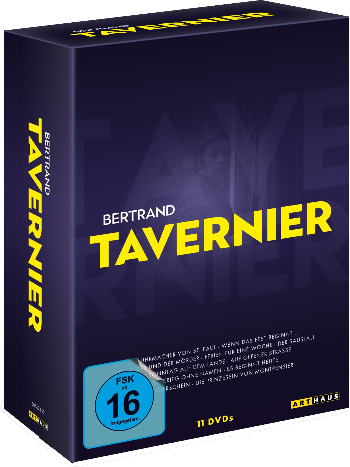 DVD-Box-Set mit 'Bertrand Tavernier' und '11 DVDs'.