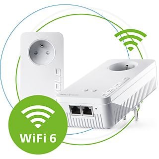 DEVOLO Powerline Magic 2 WiFi 6 Starter Kit Blanc (8820)